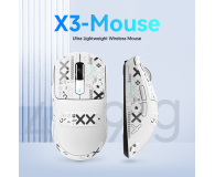 Attack Shark X3PRO 8kHz PAW3395 Omron biała - 1472674 - zdjęcie 3